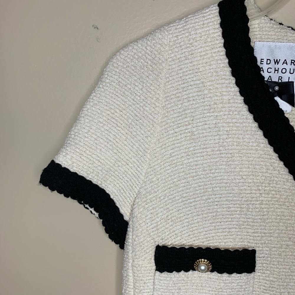 💥HP💥Edward Achour Paris boucle dress. Size 36 - Picture 4 of 13